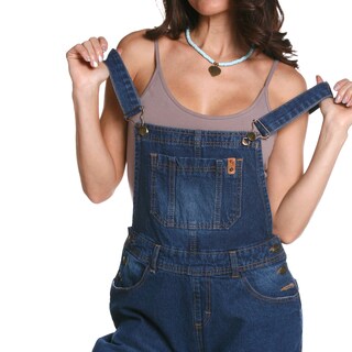 Foto 5 | Foto 5 | Overol Jumper De Mezclilla Rigida Para Mujer Estilo Boyfriend Holgado Liso Sin Rasgar Pineda Jeans Azul Stone