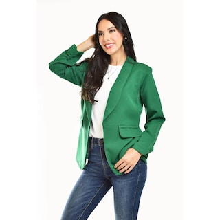 Foto 1 | Foto 1 | Blazer Manga 3/4 Roman Fashion Verde