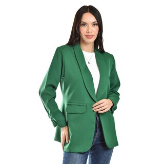 Foto 2 | Foto 2 | Blazer Manga 3/4 Roman Fashion Verde