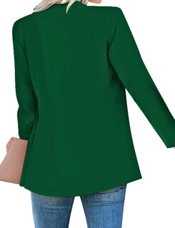 Foto 2 | Foto 2 | Chaqueta Tipo Blazer Luvamia Para Mujer, Casual, Con Solapa Y Botones, Color Verde - Venta Internacional.