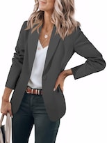 Chaqueta Blazer Cicy Bell Para Mujer, Casual, Con Frente Abierto, Trabajo Y Oficina - Venta Internacional.