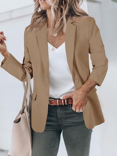 Foto 2 | Foto 2 | Blazer Cicy Bell Casual De Manga Larga Con Frente Abierto Para Mujer - Venta Internacional.