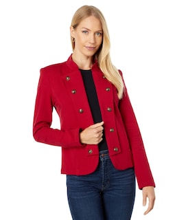 Foto 1 | Foto 1 | Chaqueta Blazer Tommy Hilfiger Band Para Mujer Chili Pepper - Venta Internacional.