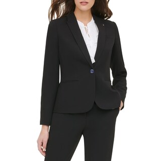 Foto 1 | Foto 1 | Chaqueta De Negocios Para Mujer, Modelo Tommy Hilfiger, Modelo Blazer, Talla 14, Color Negro - Venta Internacional.