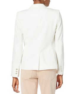 Foto 2 | Foto 2 | Chaqueta De Negocios Blazer Tommy Hilfiger Para Mujer, Talla 16, Color Marfil - Venta Internacional.