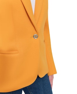 Foto 2 | Foto 2 | Blazer Tommy Hilfiger Para Mujer, Diseño De Girasol Con Un Botón, Talla 2 - Venta Internacional.