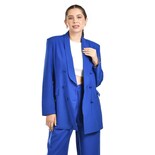 Blazer Doble Botonadura Roman Fashion /juvenil 1370 (azul Rey) Azul
