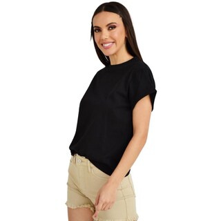 Foto 2 | Foto 2 | Blusa Balam Manga Corta color Negro para Mujer