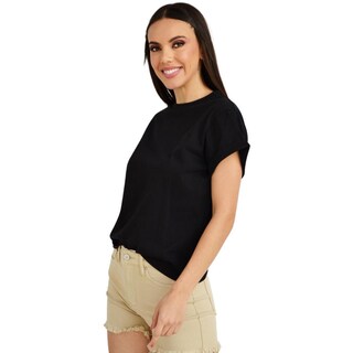 Foto 2 | Foto 2 | Blusa Balam Manga Corta color Negro para Mujer