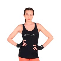 Playera sin Tirantes Champion Classic Tank Negra Episs23d13w39 para Mujer