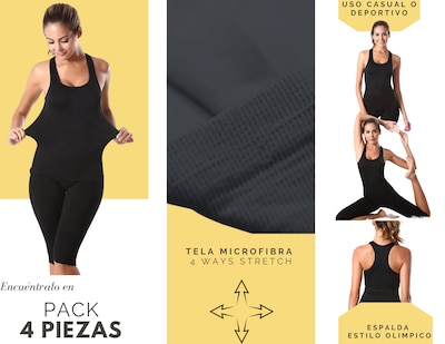 Foto 6 | Foto 6 | Blusas 4 Piezas para Mujer