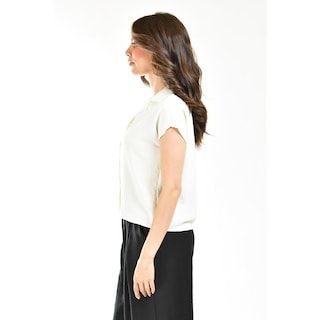 Foto 2 | Foto 2 | Blusa Manga Corta Roman Fashion Juvenil Blanco