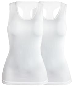 Foto 1 | Foto 1 | Set De Dos Blusas Mujer Camiseta Dama Bl-1007-px2 Color Blanco Y Blanco Casual Blusa Negra Crop Top