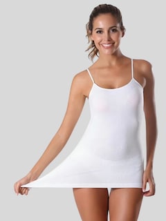 Foto 5 | Foto 5 | Set De Dos Blusas Mujer Tirantes Casual Bl-1005-px2 Colores Blanco Y Naranja Neon Blusa Negra Crop Top Dama