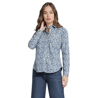 Foto 1 | Foto 1 | Blusa Casual Mujer Lee Slim Fit 285 Azul Marino