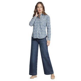 Foto 4 | Foto 4 | Blusa Casual Mujer Lee Slim Fit 285 Azul Marino