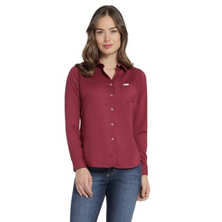 Foto 1 | Foto 1 | Blusa Casual Mujer Lee Slim Fit 974 Vino
