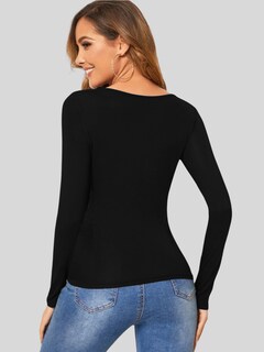 Foto 3 | Foto 3 | Blusas Mujer Manga Larga Interior Térmico Bl-1013 Negro Invierno Dama