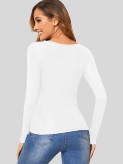 Foto 3 | Foto 3 | Blusas Mujer Manga Larga Interior Térmico Bl-1013 Blanco Invierno Dama