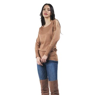 Foto 1 | Foto 1 | Blusa Con Detalles En Las Mangas Roman Fashion / Juvenil, 2306 (cafe) Cafe