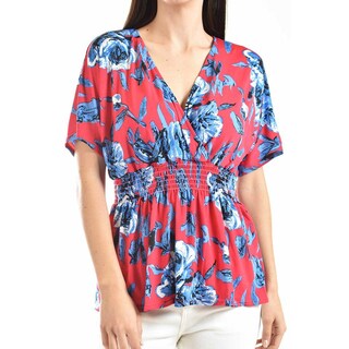 Foto 4 | Foto 4 | Blusa Escote Cruzado Roman Fashion /juvenil, 6931 (fiusha / Azul) Fucsia