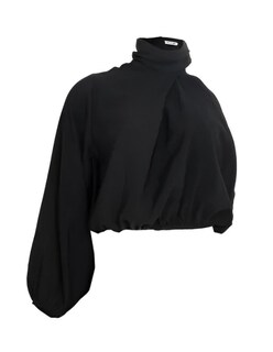 Foto 1 | Foto 1 | Blusa Manga Asimétrica Romanza J&b Color Negro Para Mujer