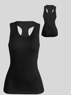 Foto 2 | Foto 2 | Blusas de Tirante Unitalla Microfibra Fresca Croptop Pack de 4 para Mujer