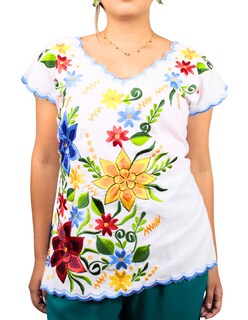 Foto 2 | Foto 2 | Blusa Artesanal Bordada Yucateca Para Mujer