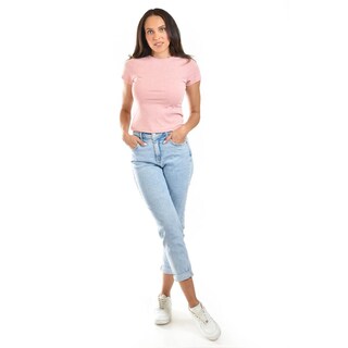 Foto 4 | Foto 4 | Camiseta De Manga Corta /juvenil, 0199 (rosa) Rosa