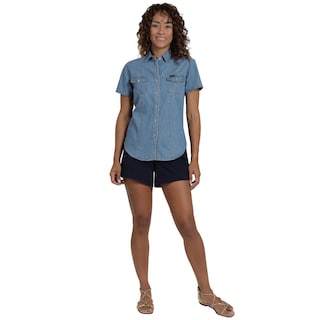 Foto 4 | Foto 4 | Blusa Lee Mujer Classic Slim Fit 925 Azul
