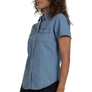 Foto 5 | Foto 5 | Blusa Lee Mujer Classic Slim Fit 925 Azul