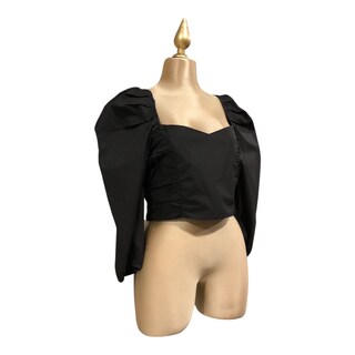 Foto 2 | Foto 2 | Blusa Top Color Negro Para Dama Erivel