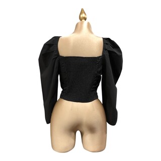 Foto 5 | Foto 5 | Blusa Top Color Negro Para Dama Erivel