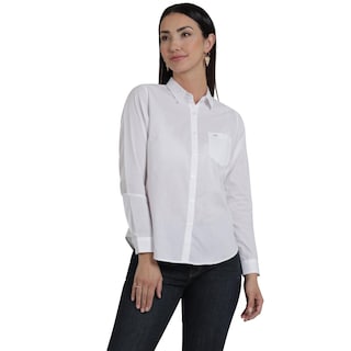 Foto 1 | Foto 1 | Blusa Lee Mujer Classic Slim Fit 118 Blanco