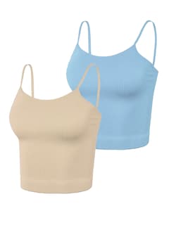 Foto 1 | Foto 1 | Set 2 Blusas Mujer Texturizada Casual Blusa Bl-1012-px2 Variedad De Colores Crop Top