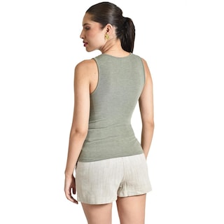 Foto 3 | Foto 3 | Blusa Estilo Tank Top Roman Fashion /juvenil, 19925 (verde Militar) Verde