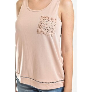 Foto 4 | Foto 4 | Blusa Básica Con Bolsillo Bordado Roman Fashion/juvenil, 19222 (rosa) Rosa