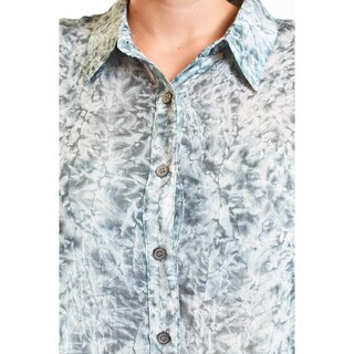 Foto 4 | Foto 4 | Blusa Transparente Diseño Tie Dye Roman Fashion/juvenil, 20295 (verde) Verde