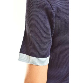 Foto 4 | Foto 4 | Blusa Acanalada Tipo Polo Roman Fashion /juvenil, 7280 (azul Marino) Azul Marino