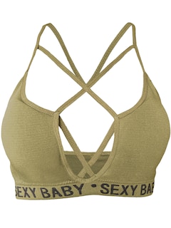 Foto 1 | Foto 1 | Tops Mujer Deportivo O Casual Blusa Top-1019 Verde Oscuro Croptop Tirantes