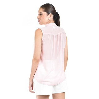 Foto 3 | Foto 3 | Blusa Con Detalle De Perlas Roman Fashion /juvenil, 8037 (rosa Palo) Rosa