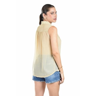 Foto 3 | Foto 3 | Blusa Con Detalle De Perlas Roman Fashion /juvenil, 8037 (beige) Beige