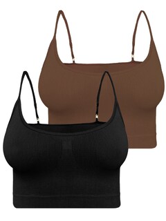 Foto 1 | Foto 1 | Set De 2 Top De Mujer Top-07-px2 Variedad De Colores Deportivo O Casual Stretch
