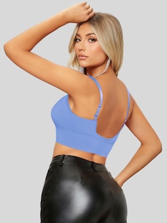 Foto 2 | Foto 2 | Set De 2 Tops Mujer Deportivo Con Relleno Top-1013-px2 Variedad De Colores Blusa Croptop
