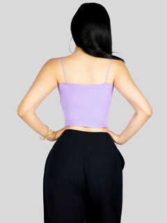 Foto 3 | Foto 3 | Set 2 Blusa Mujer Crop Tirantes Top-1025-px2 Varios Colores Confort Y Frescura Día Y Noche