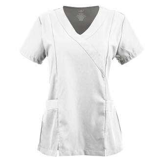 Foto 1 | Foto 1 | U4u Uniforms - Filipina Premium Para Mujer Cuello En V Cruzado Con Elastico En La Espalda - Diseño Cómodo Y Profesional Con Bols