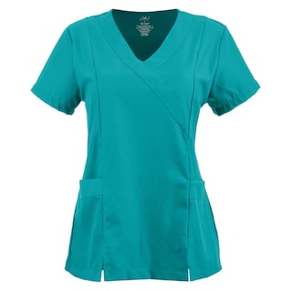 Foto 1 | Foto 1 | U4u Uniforms - Filipina Premium Para Mujer Cuello En V Cruzado Con Elastico En La Espalda - Diseño Cómodo Y Profesional Con Bols