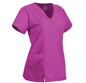 Foto 2 | Foto 2 | U4u Uniforms - Filipina Premium Para Mujer Cuello En V Cruzado Con Elastico En La Espalda - Diseño Cómodo Y Profesional Con Bols