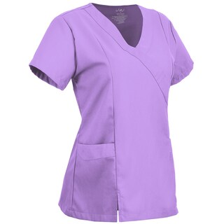 Foto 2 | Foto 2 | U4u Uniforms - Filipina Premium Para Mujer Cuello En V Cruzado Con Elastico En La Espalda - Diseño Cómodo Y Profesional Con Bols