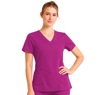 Foto 4 | Foto 4 | U4u Uniforms - Filipina Premium Para Mujer Cuello En V Cruzado Con Elastico En La Espalda - Diseño Cómodo Y Profesional Con Bols
